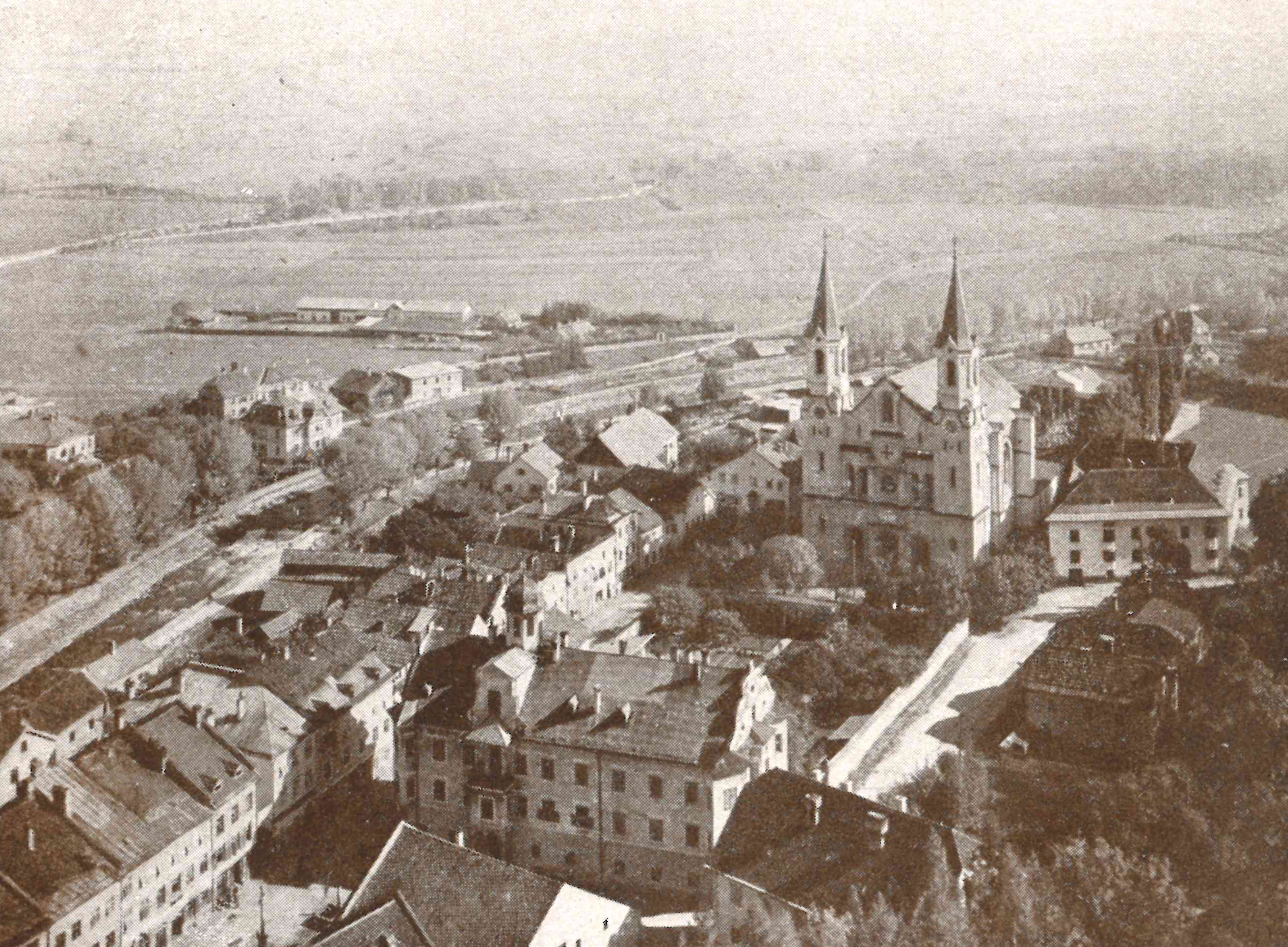 Altes Foto von Bruneck